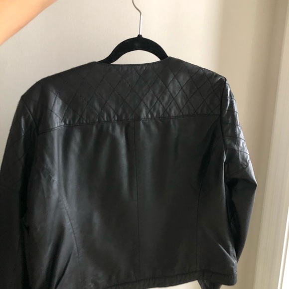 MASSIMO DUTTI Leather Jacket - Picture 8 of 13
